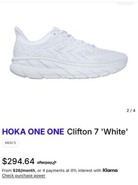Hoka One One Clifton 7 women’s running shoes sz 8.5 euc
